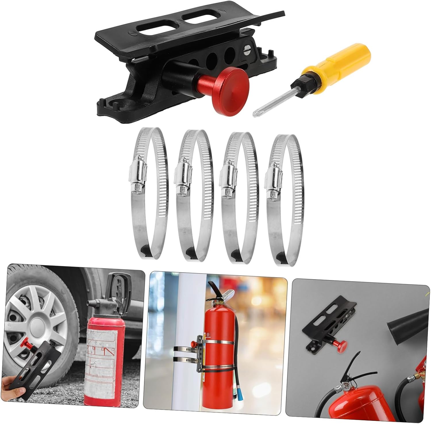 Car Mount Holder Adjustable Bracket for Vehicles Sturdy Construction Easy Installation Wrench Compatible Utv ATV Rugged Off-Road Use