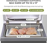 Vista 3 de Cámara de sellado al vacío VacMaster VP210