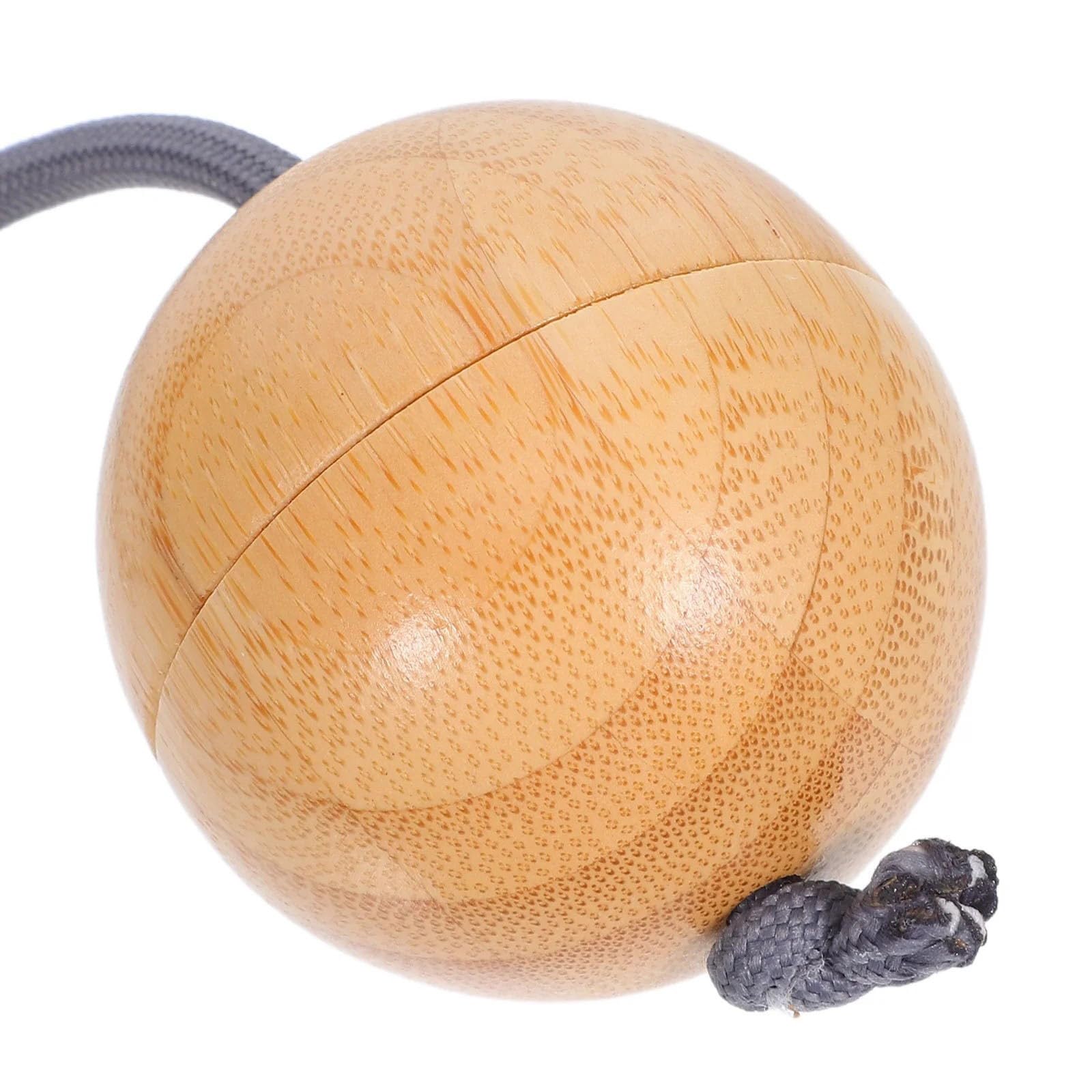 Aslatua - Balón de arena de madera, instrumento de ritmo, instrumento de percusión, para estudiantes, adultos, principiantes, instrumento musical africano