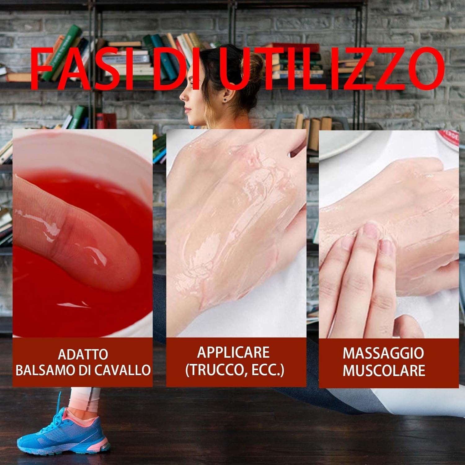 Naturus per Krauterhof | Balsamo Riscaldante per Cavalli Extra Forte, Gel all’Arnica – Sollievo Muscolare Post-Allenamento, Uso Esterno | Non Ingeribile, 500ml
