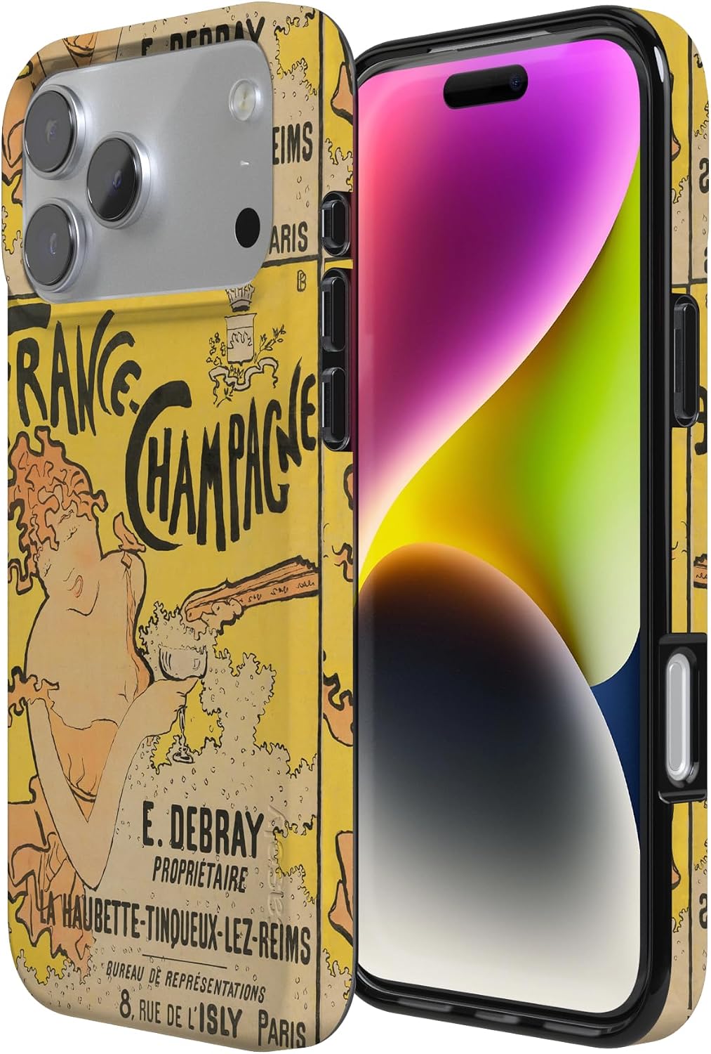 Casely iPhone 17 Pro Max Case | Van Gogh | French Bubbly | Compatible with MagSafe | Classic Ultra Slim Design