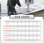 Hsttgsr Bottes de pluie pour les hommes Anti-dérapant Bottes en caoutchouc imperméable Non-dépliant Mid Calf Jardin Bottes Deck Bottes Hommes Mode Bottes pluie Hommes Bottes caoutchouc Chaussures de voile pour la pêche Boating Camping