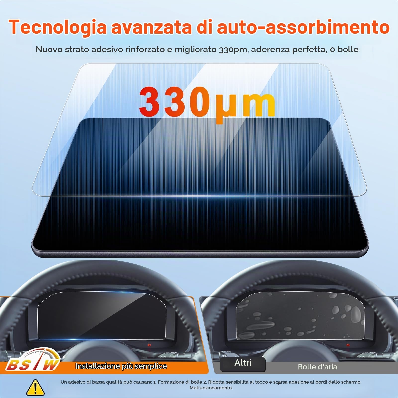 Compatibile con 2022 2023 2024 2025 2026 Nissan Qashqai J12 & Nissan X-Trail T33 Instrument Pellicola Protettiva, 12,3" TFT Digital Instrument Protezione Schermo in Vetro Temperato 9H Antigraffio