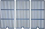 Music City Metals – Ensemble de grilles de cuisson en fonte de porcelaine Coleman Finition mat, Remplacement parfait 18 3/8/2 x 26 7/16. (46.7 cm x 67.2 (cm) BBQ Parties de grilles 3-Pieces