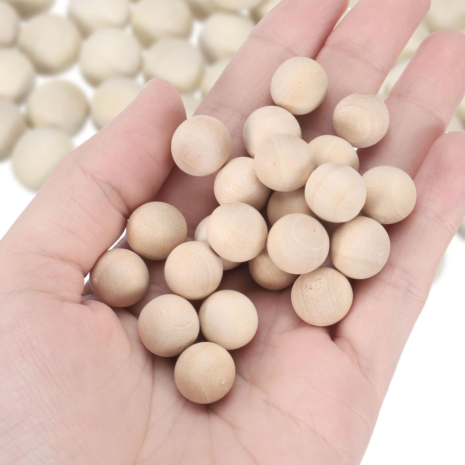 Bolas Redondas De Madera, 100 Unidades, 12 Mm, Narices De De