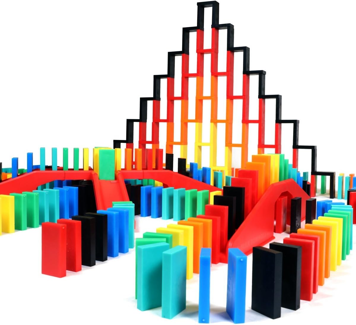 TOP оƒƒERS Bulk Dominoes Pro-Domino Kit | Dominoes Set, STEM STEAM Small Toys, Family Games for Kids, Kids Toys and Games, Building, Toppling, Chain Reaction Sets (Expert) Exсluѕіvе Sресіаl Bulk Dominoes Pro-Domino Kit | Dominoes Set, STEM STEAM Small Toys, Family Games for Kids, Kids Toys and Games, Building, Toppling, Chain Reaction Sets (Expert)