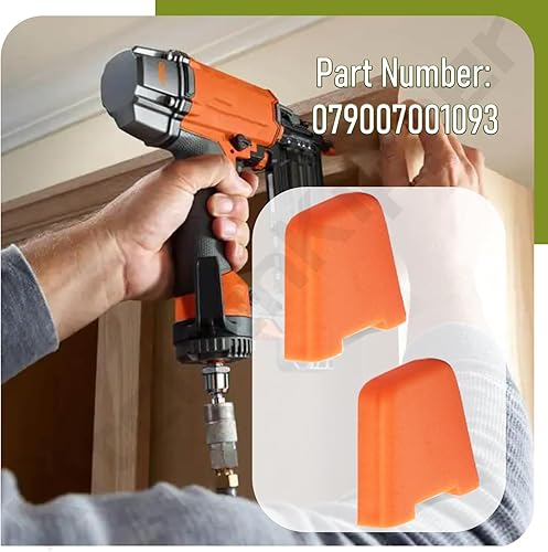 Miniatura 7 de KitchenKipper Paquete de 4 almohadillas antimanchas 079007001093 compatibles con clavadora Ridgid Brad, se adapta a R213BNE, R138BNA, R213BNA - No