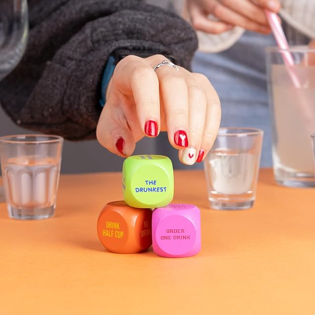 Foto 6 de 7 de Fisura - Juego de Dados de Fiesta. Juego de Dados Original. Juego Divertido para Fiesta. Dados de Madera…