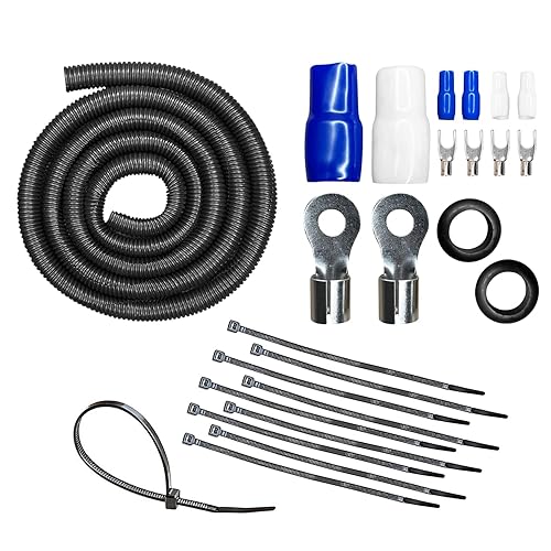 Miniatura 5 de CT Sounds Kit completo de instalación de cableado de amplificador OFC calibre 10, AMPKIT-0GA-ELITE