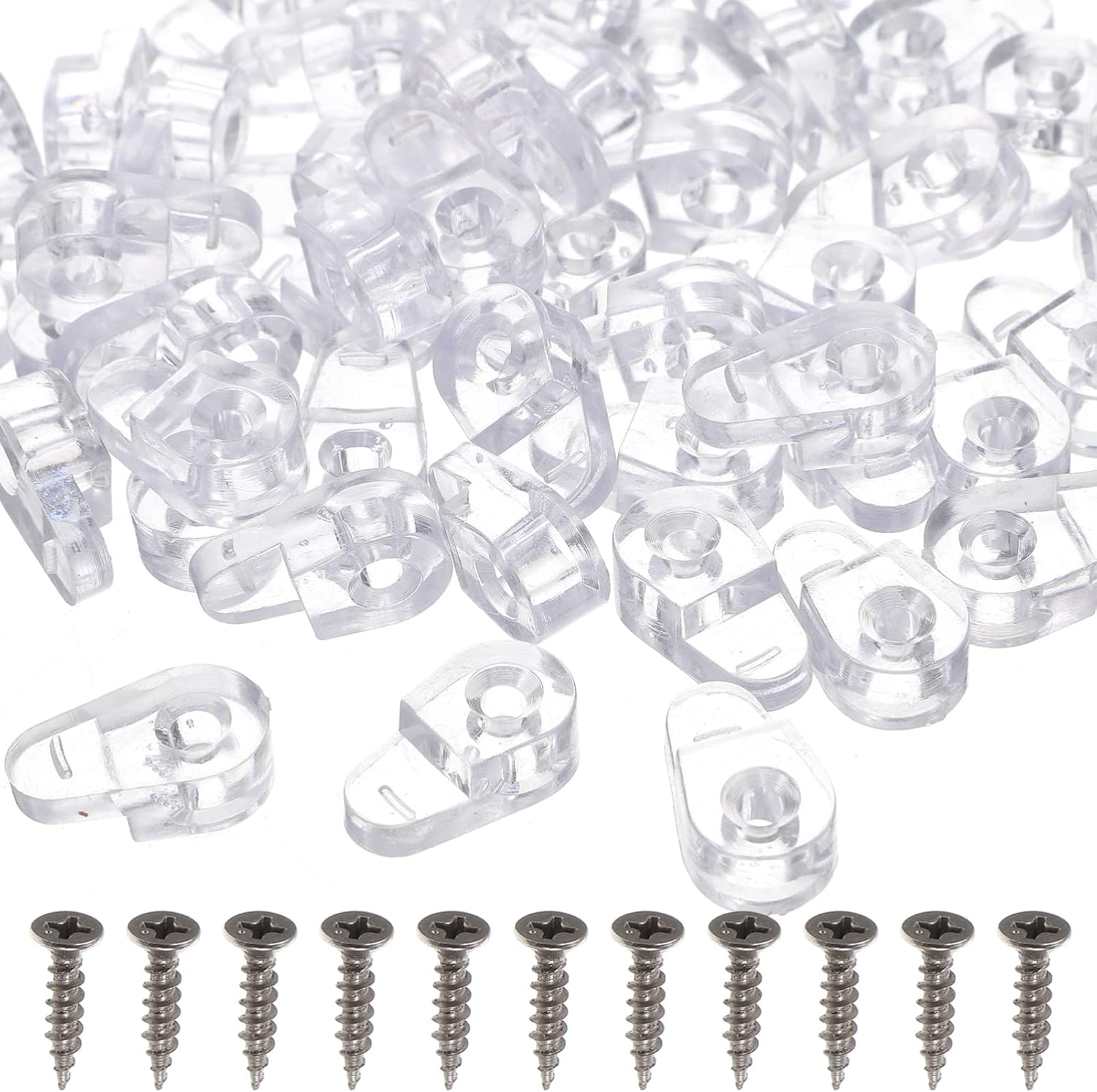 VILLCASE Shelf Shelf 1 Set Glass Retainer