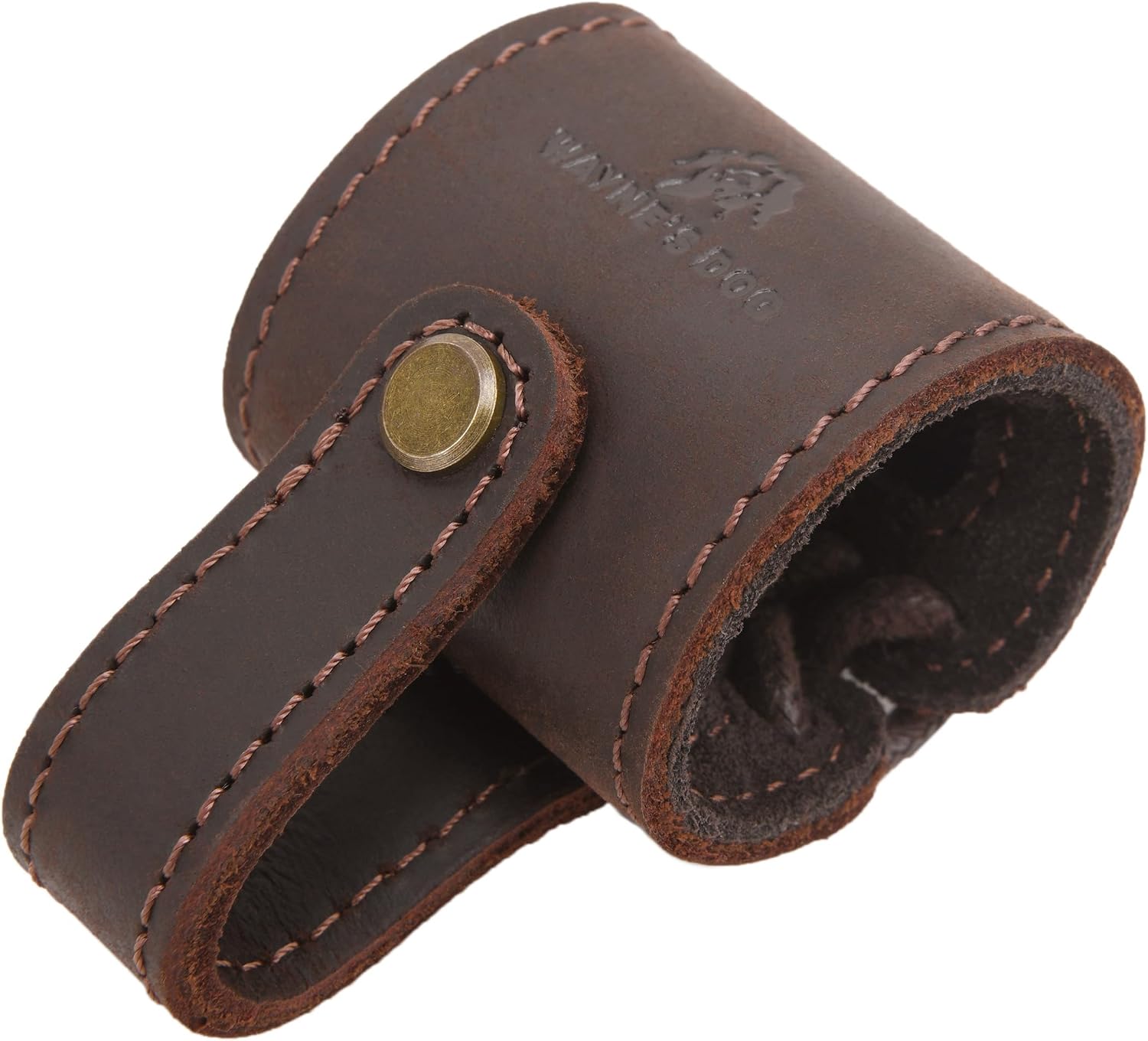 Tas Trost Leather Anti-Slip Gun Sling Loop Adapter No Drill Barrel Mount Holster for Rifle, Shotgun