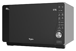 Whirlpool MWF 427 SL Encimera - Microondas (Encimera, Microondas combinado, 25 L, 800 W, Botones, Tocar, Negro, Plata)