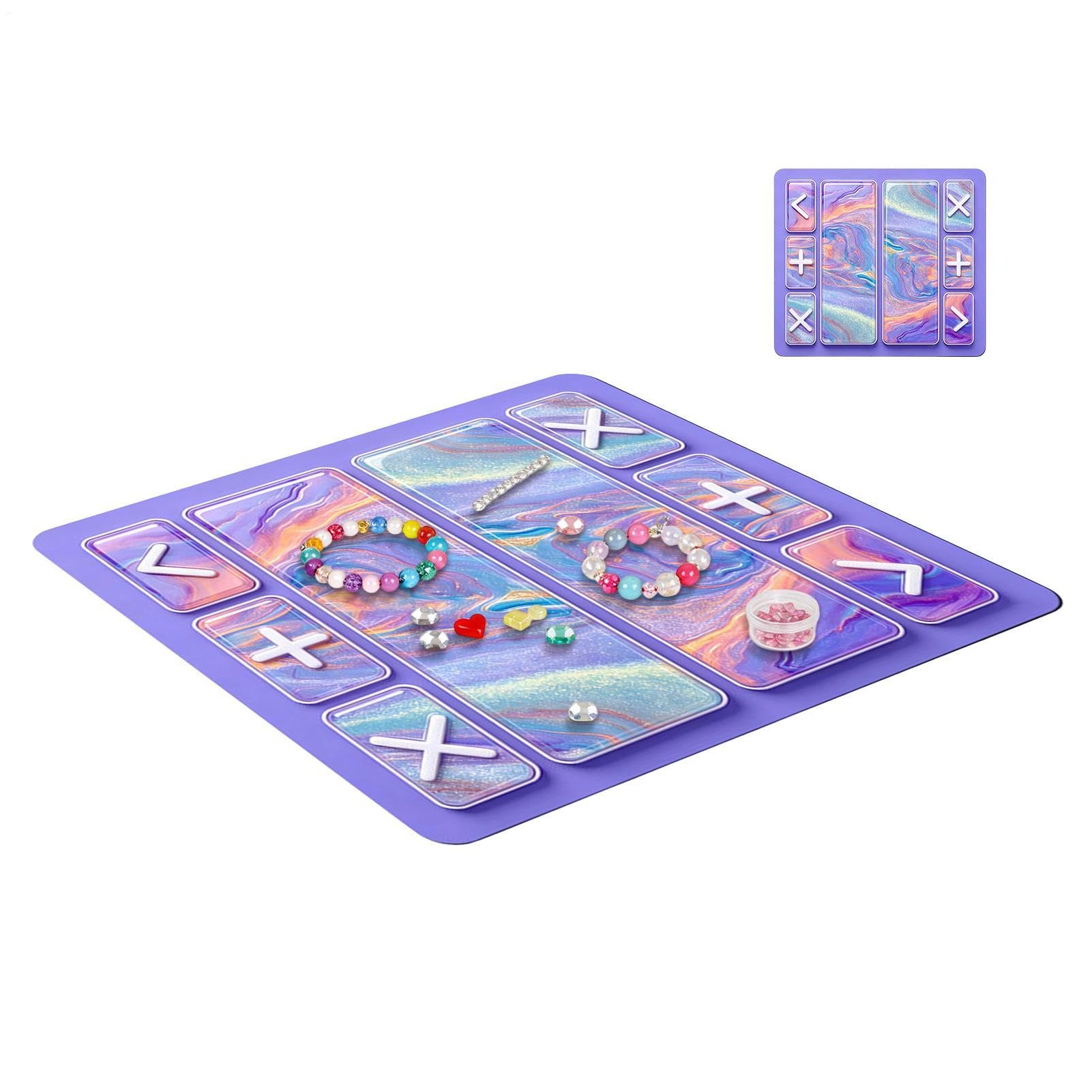 Fidget Trading Board, Rubber Fidget Trading Game Mat for Kids