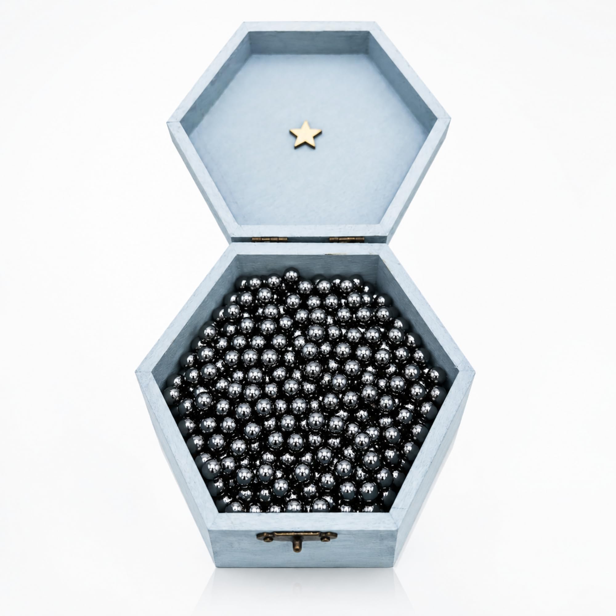 ALTRUVA 9.5mm Steel Slingshot Ammo (500 Count) – Precision Polished Carbon Steel Ball Bearings for Catapult Hunting and Target Practice – Heavyweight High-Velocity Ammo