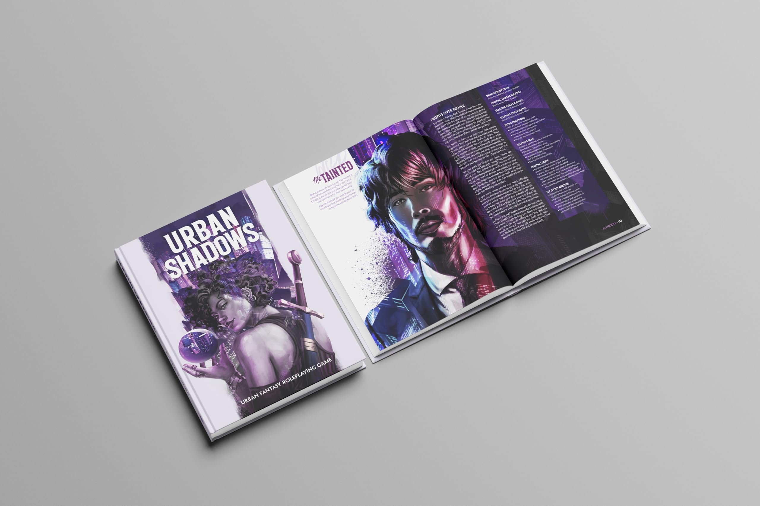 Magpie Games Urban Shadows 2nd Edition: Core Book - Urban Fantasy RPG mit Fraktionen und Intrigen
