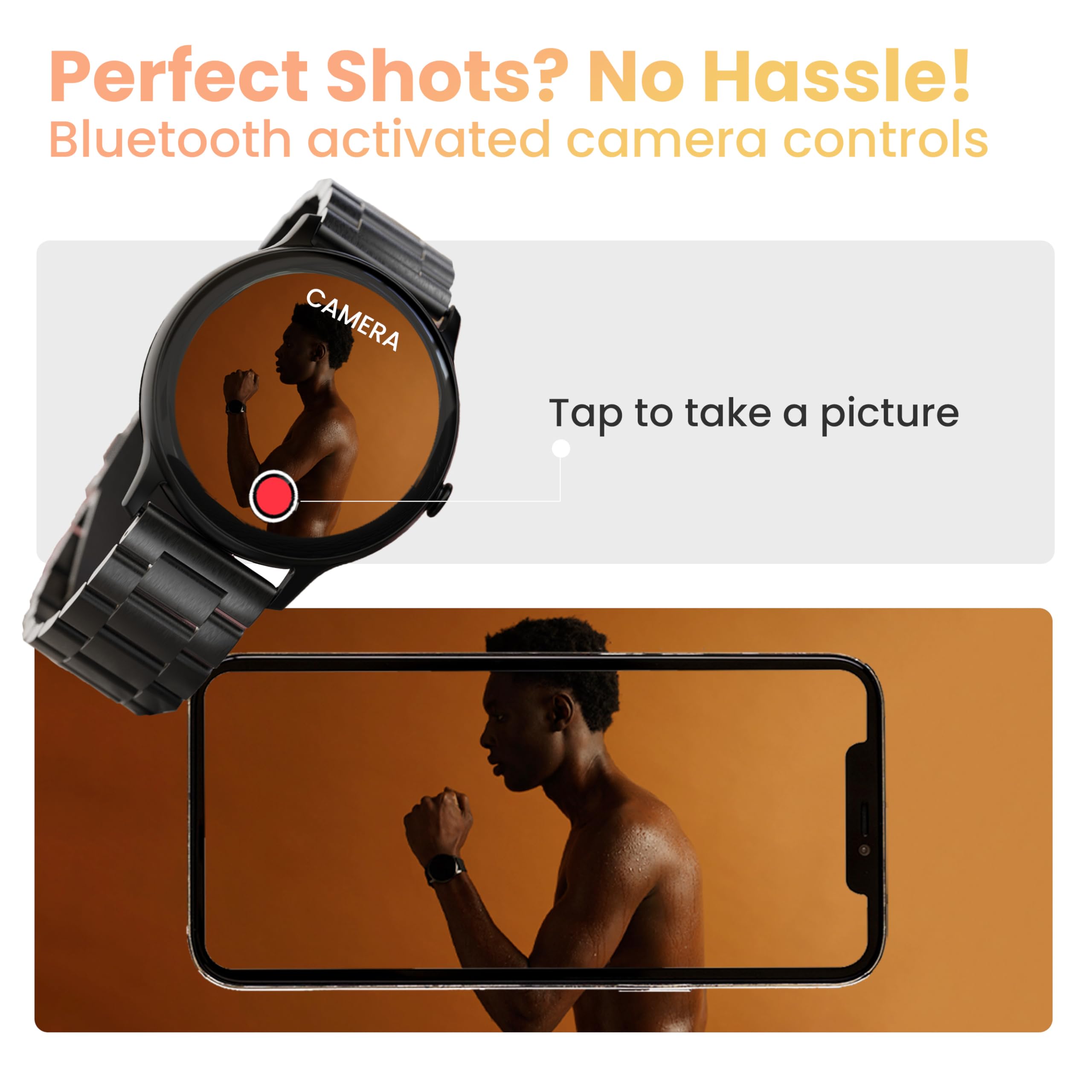 Boult Dire Smartwatch: zakrzywiony wyświetlacz HD 1,38 cala 2,5D, połączenia BT, jasność 500 nitów, IP67, ponad 250 tarcz zegarków, ponad 120 trybów sportowych, asystent głosowy AI, monitorowanie SpO2