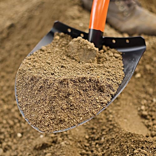 Miniatura 7 de A.M. Leonard Pala de punta redonda, mango tubular de acero de aleación de 48 pulgadas