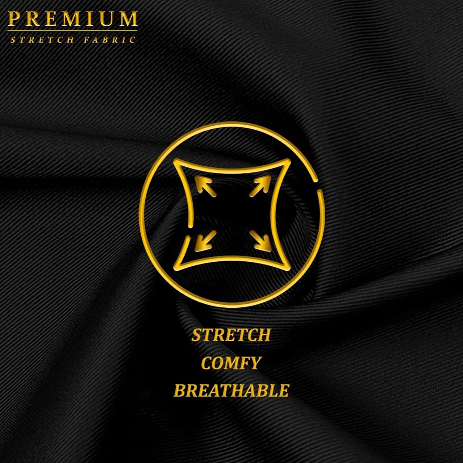 Hybrid & Company Women's Super Comfy Ultra Stretch Skirt Knee Length with Pockets - Image 5