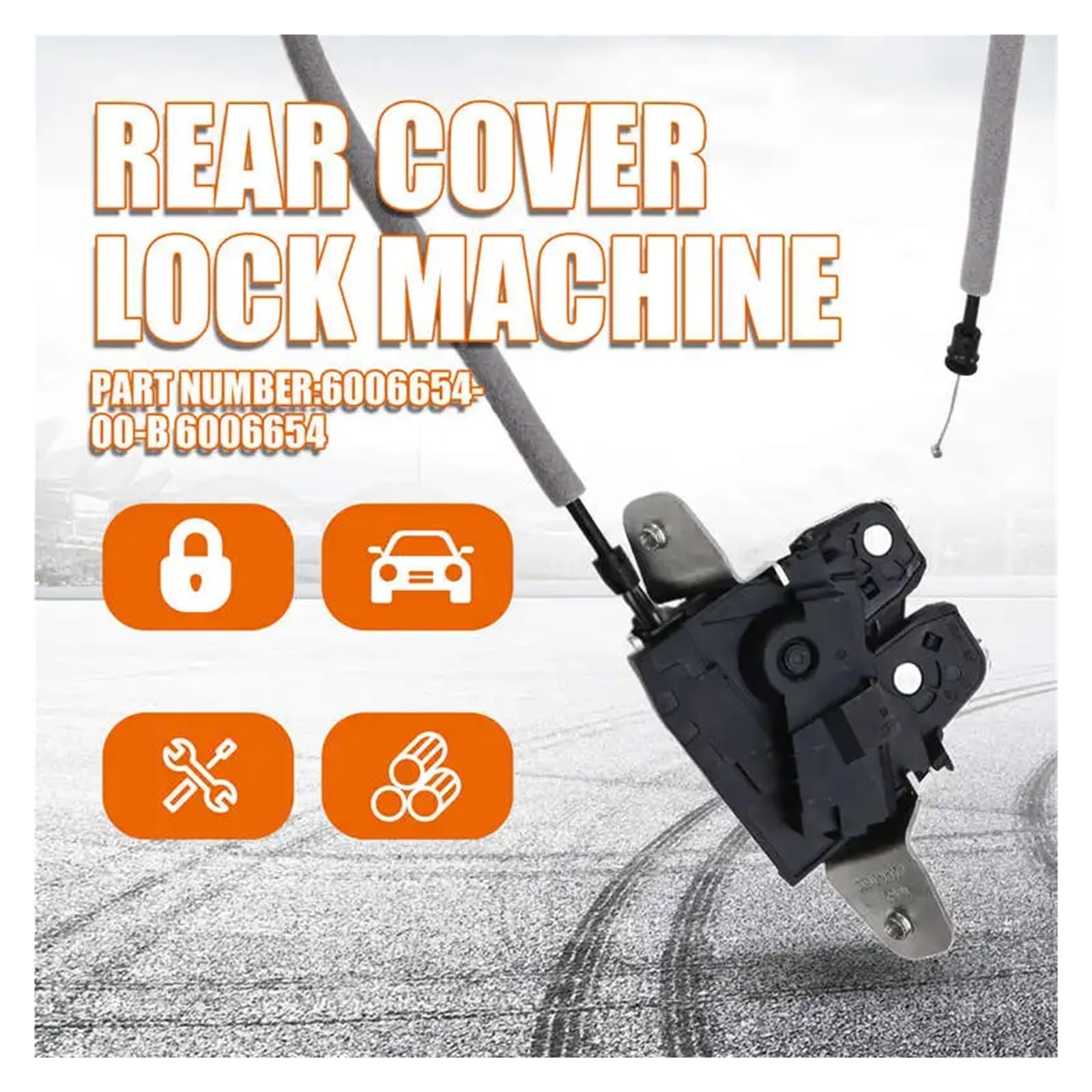6006654-00-B Trunk Door Lock Actuator Compatible With Tesla Model