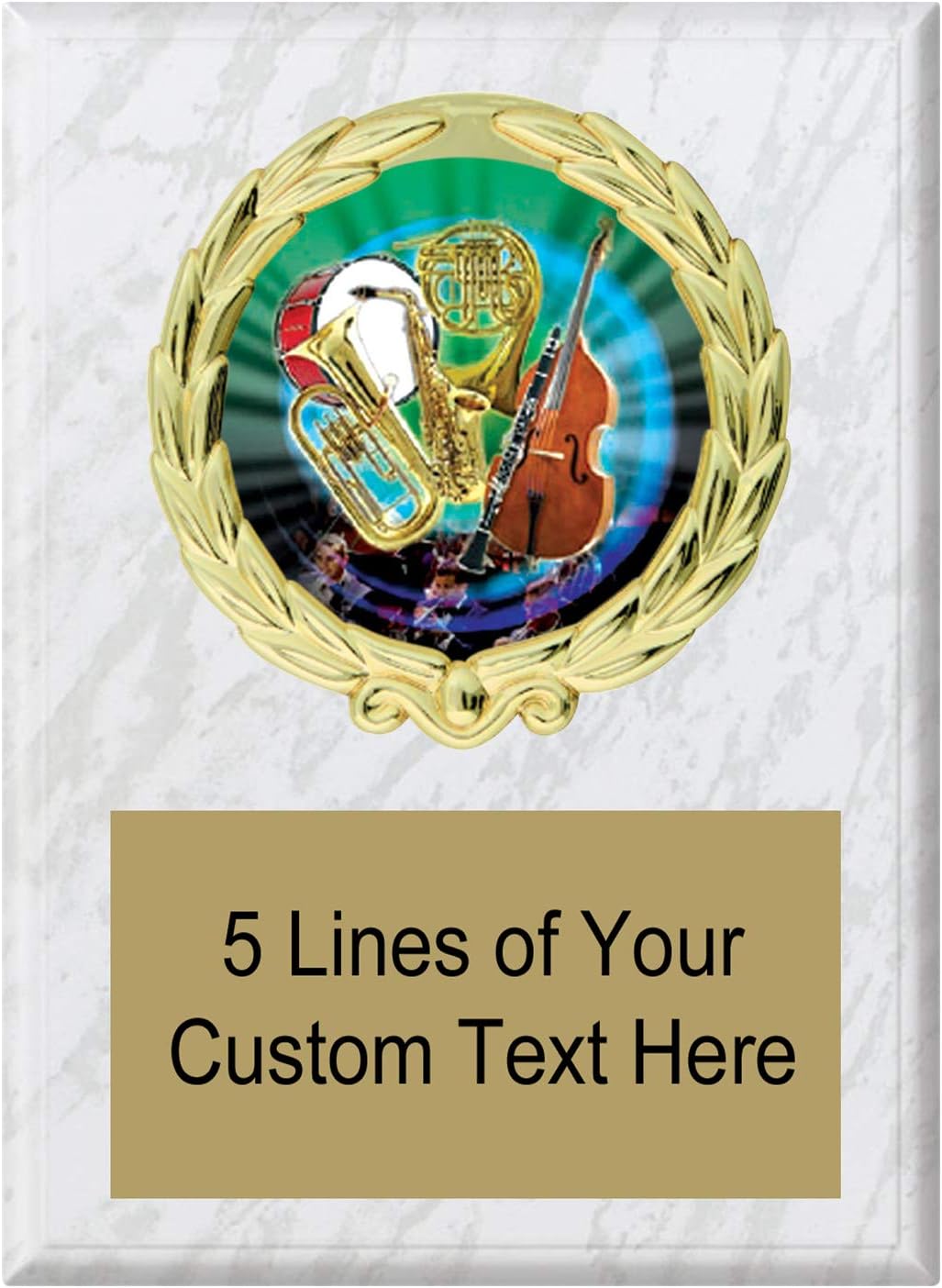 Express Medals Various Styles of Personalized Music Award Plaques Trophy Prize Gift