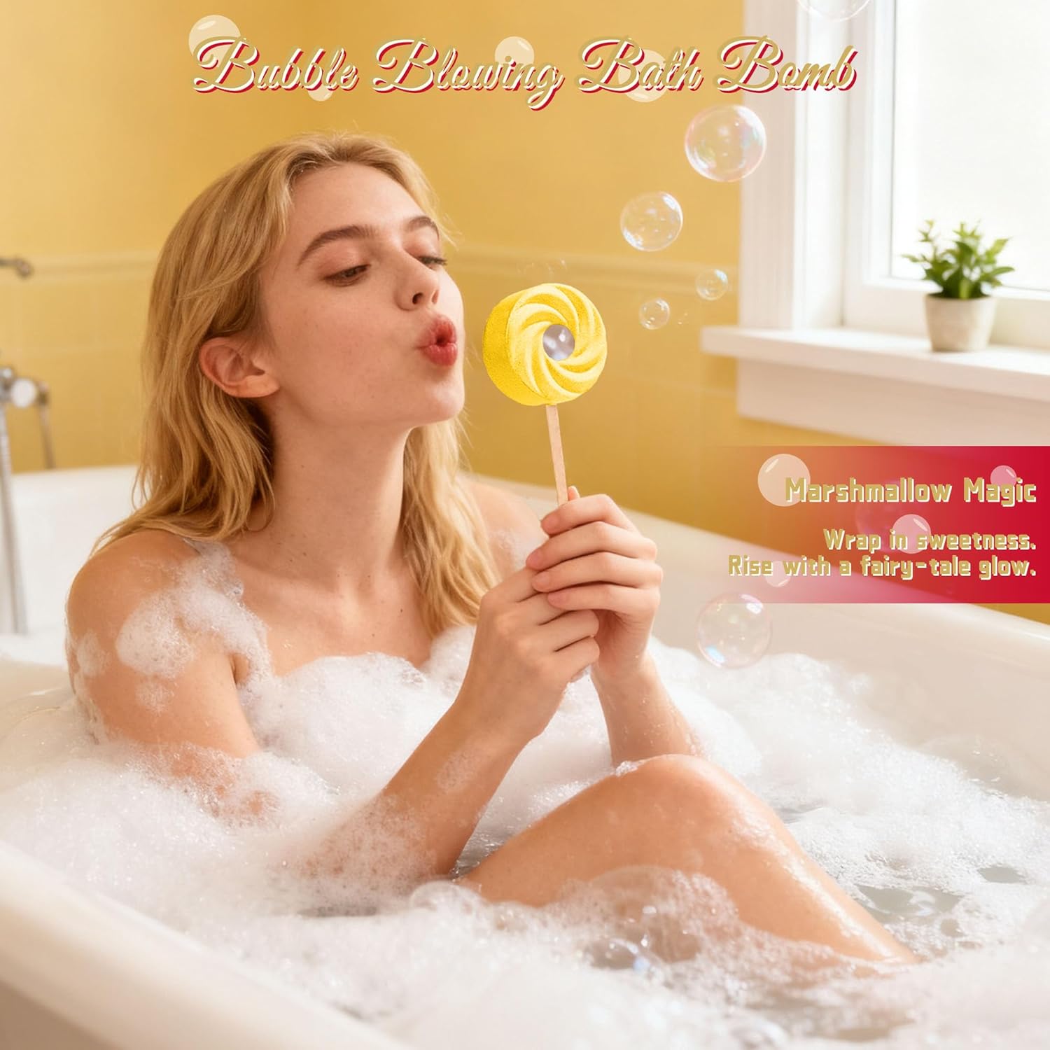 Valentine‘s Day Gifts for Her - Romantic Spa Gift Basket with Cup, Bath Bombs, Scented Candle, Fuzzy Socks & Bath Set, Relaxing Self Care Package for Women - Birthday Gift for Wife, Girlfriend, Mom - Image 4