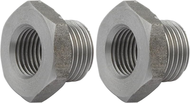 Adaptador de rosca do arbor Allstar Performance ALL10402 1/2"-20 para 5/8"-18 – Pacote com 2