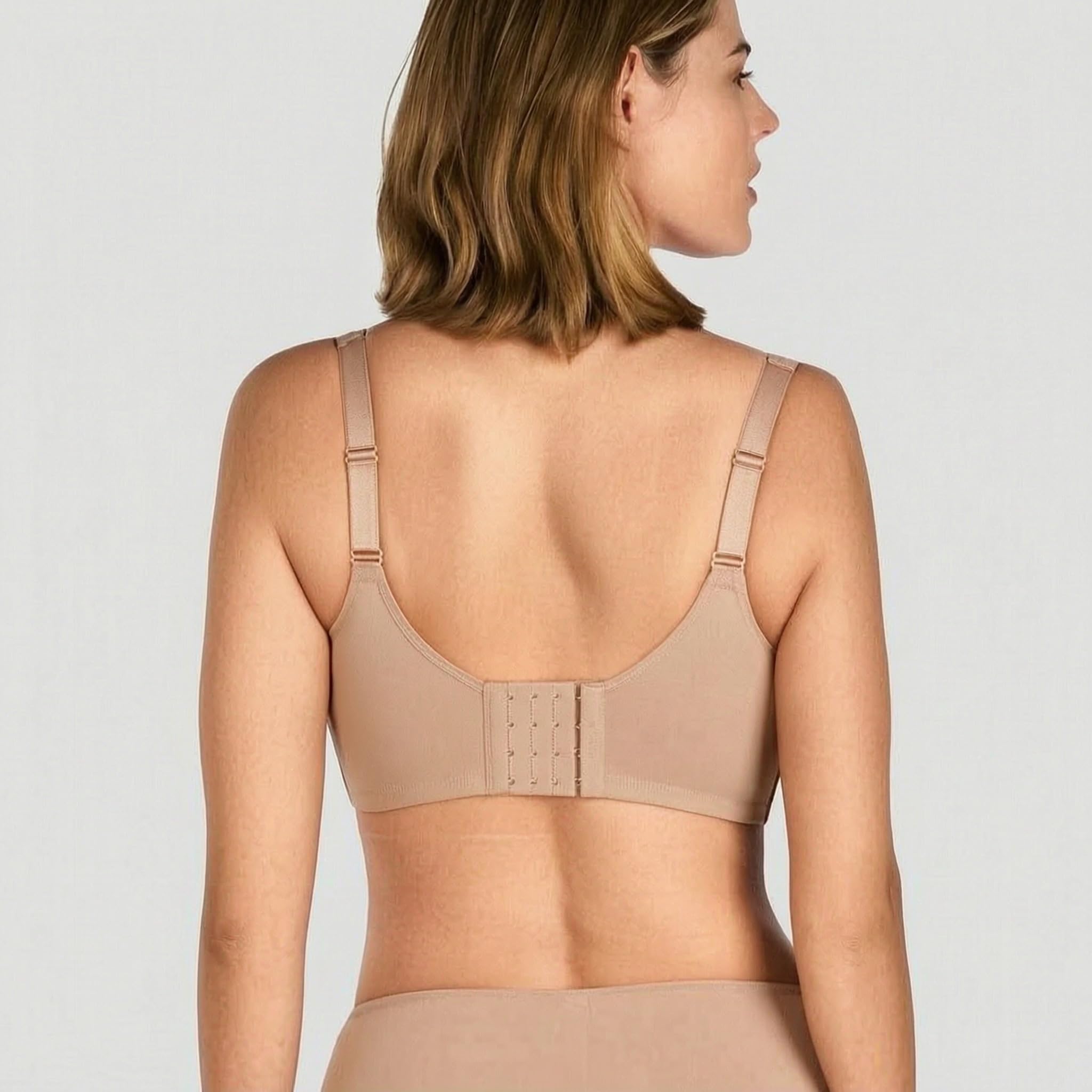 Reggiseno Minimizzatore CloudComfort Senza Ferretto Contenitivo, Effetto Snellente e Modellante con Scollatura Profonda, Comfort per Ogni Giorno