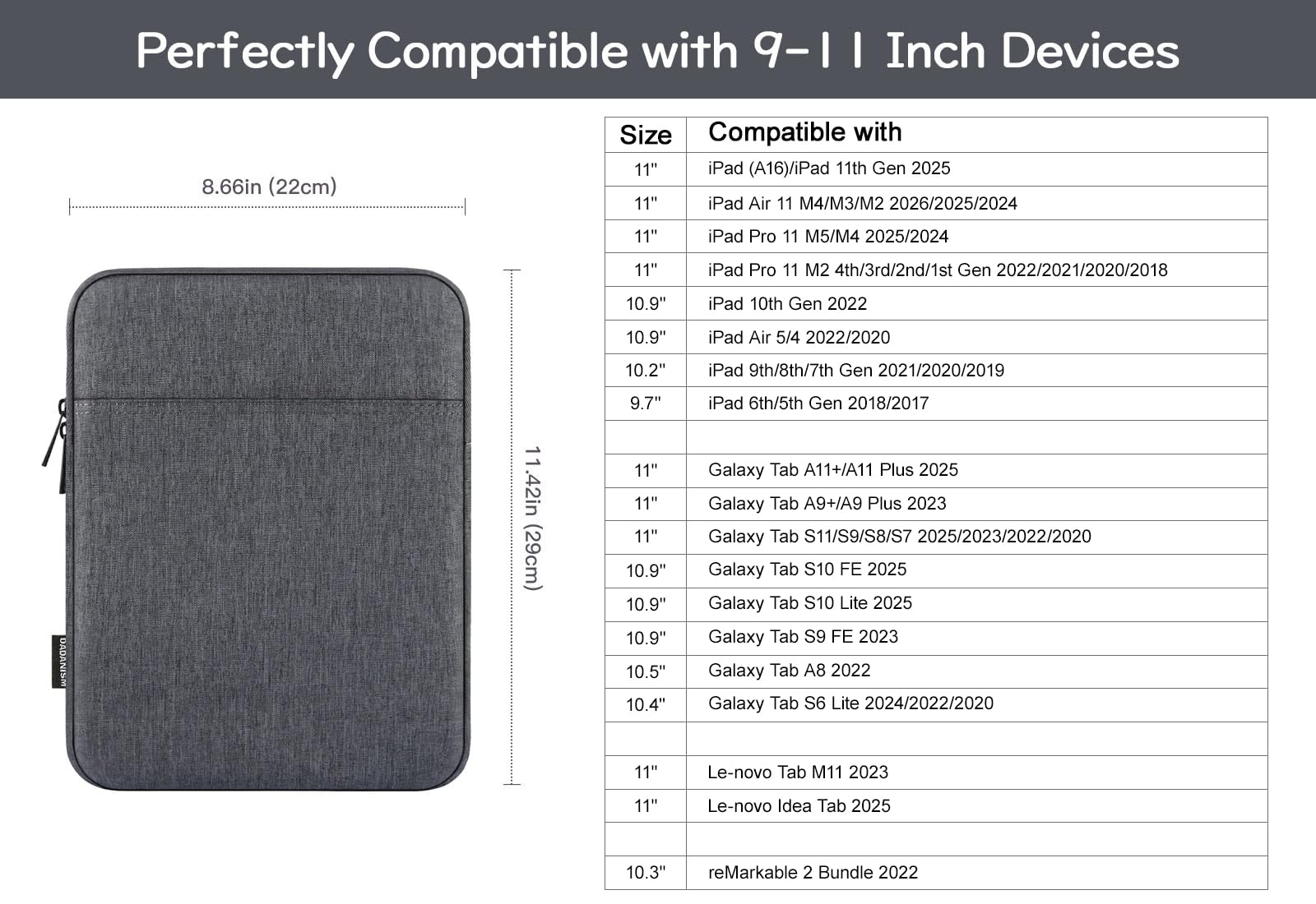 Custodia a tracolla per iPad (A16) 11a generazione 11 2025 e iPad 10a Custodia a tracolla per iPad (A16) 11a generazione 11 2025 e iPad 10a