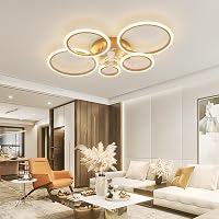 ycwdcz Okos Mennyezeti Ventilátor Lámpa Alexa és Google Kompatibilis - 6 Sebességű, Csendes DC Motor, Szabályozható LED, Téli Üzemmód, Moder 7