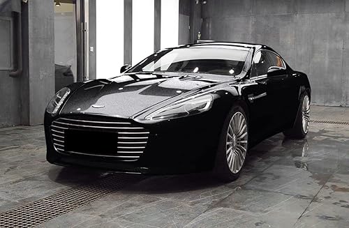 Miniatura 8 de Adhesivo adhesivo metálico brillante de alta calidad, 12 x 60 pulgadas (1 x 5 pies), color negro rosa de alta calidad, adhesivo metálico brillante