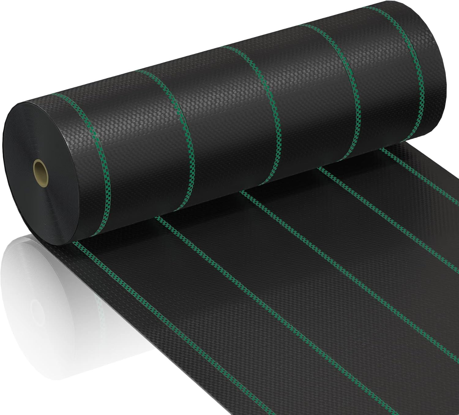 6ft x 300ft Weed Barrier Landscape Fabric, 3.5oz Heavy Duty Woven Ground Cover, 1800 Sq Ft Coverage Geotextile Weed Cloth for Gardening, Driveway, French Drain - UV Resistant