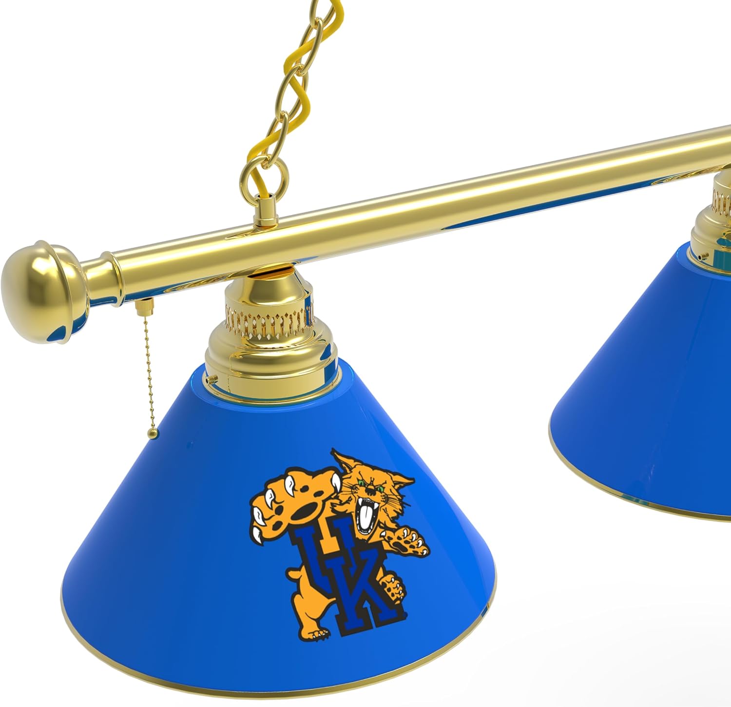 HBS Kentucky Wildcat 3 Shade Billiard Light by The Holland Bar Stool Co.