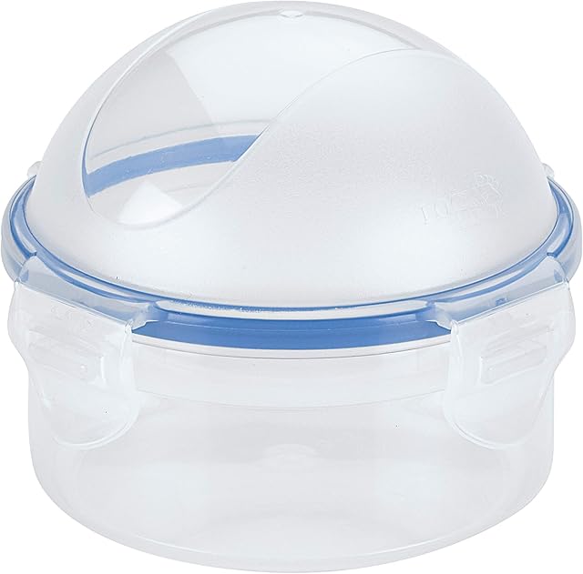 JWP HPL932A Onion Round with Domed lid 300ml, Plastic, Clear