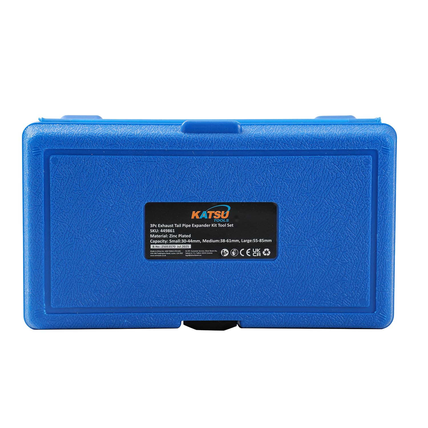 KATSU Tools Juego 3 pz expansor tubo escape – acero forjado zincado, kit ensanchador para sistemas escape, silenciadores, camiones y vehículos