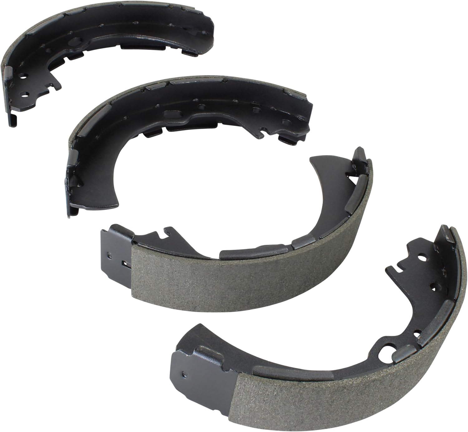 QUALITY-BUILT Rear Drum Brake Shoes, FS574, Compatible with 1985-2017 Nissan (720,D21,Frontier,NP300,NP300 Frontier,NV350 Urvan,Pathfinder,Pickup,Urvan)