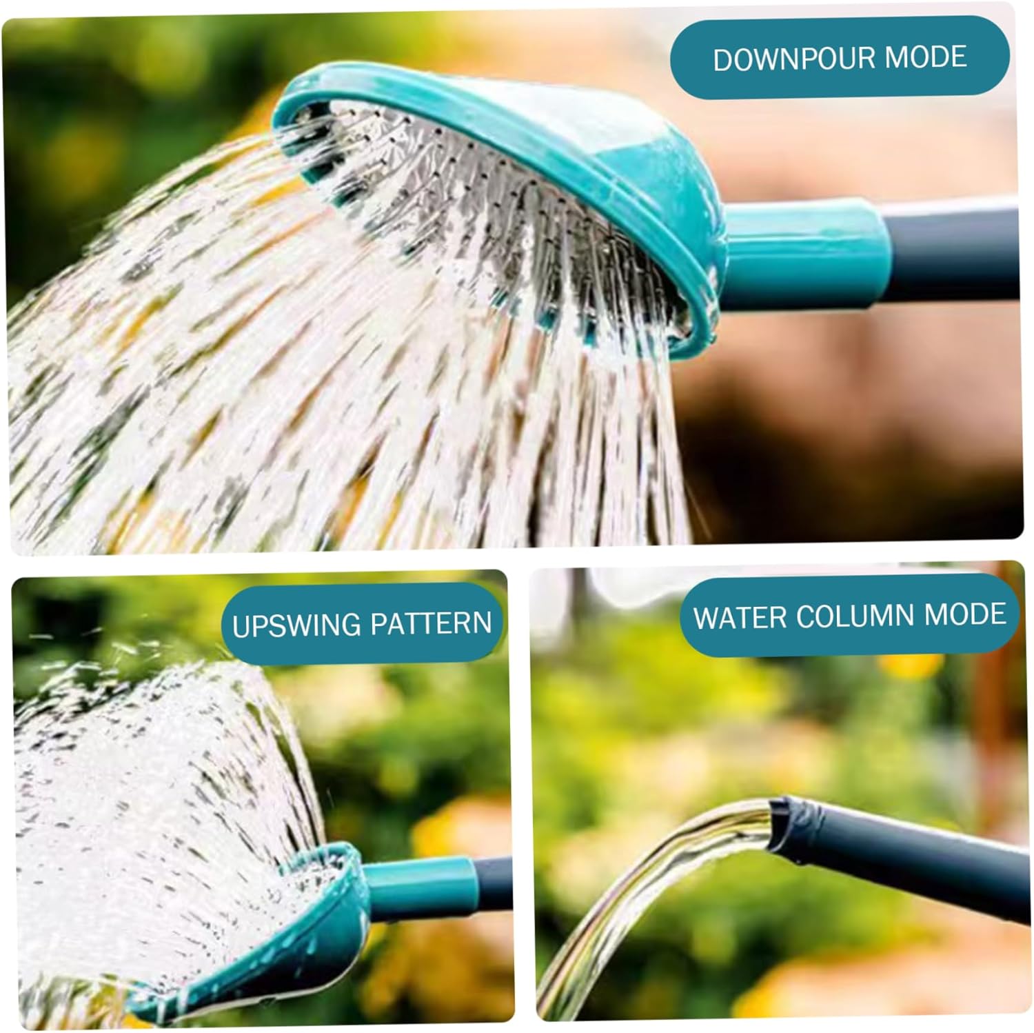 Large Watering Can, 2 Gallon Plastic Watering Can with Long Spout & Removable Head for Indoor Outdoor Plants