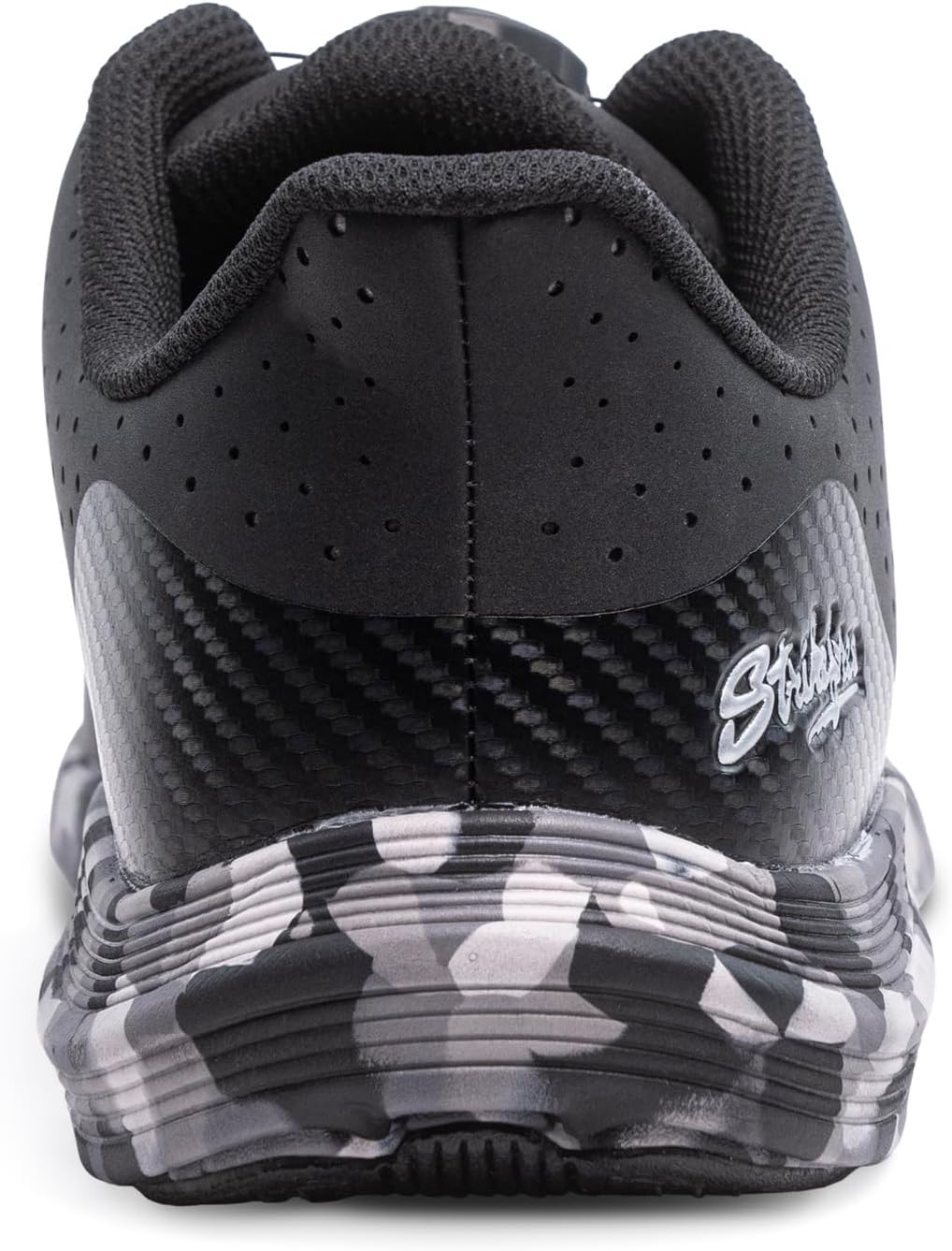 KR Strikeforce Arrow Fast Twist Right Hand Men's Bowling Shoes with #8 Slide Pad on Both Shoes for Right or Left Handed Bowlers