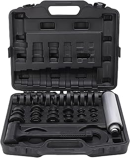 Universal Lightweight Bearing & Seal Installation Kit with 3 Press Support Drivers