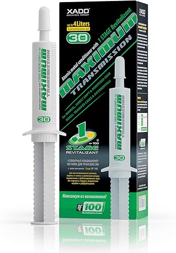 XADO Acondicionador Atomic Metal Maximum para transmisiones manuales (Jeringa 1.0 fl oz) (Transmisión Manual)