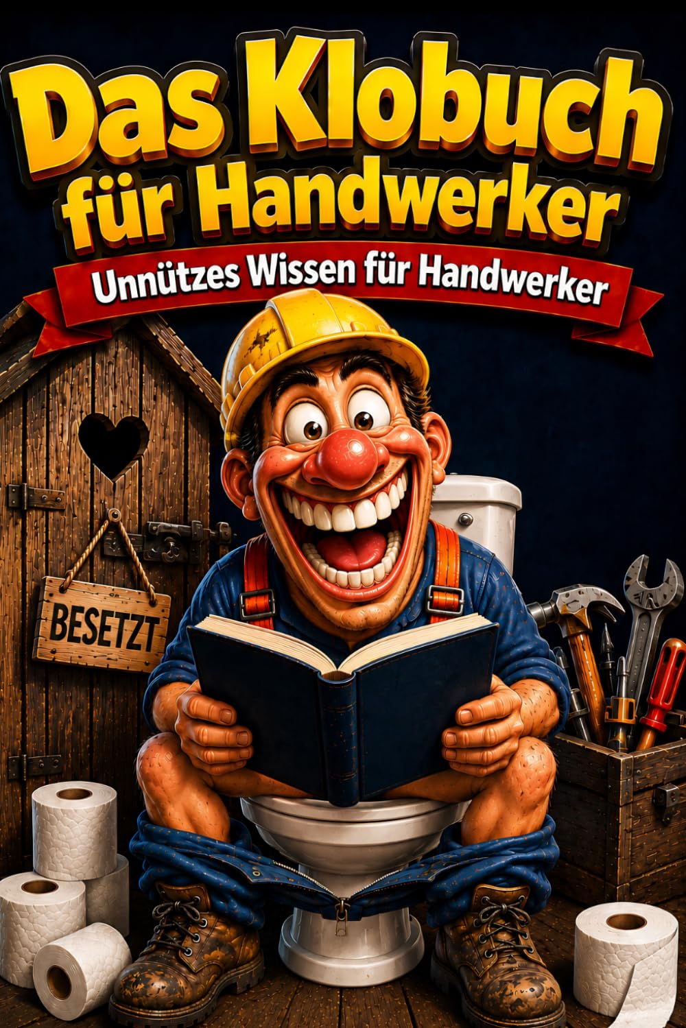 Das Klobuch für Handwerker: Unnützes Wissen für Handwerker. Baustellenhumor, Unnützes Wissen & Anekdoten Fürs Stille Örtchen. Das Lustige Männergeschenk für Echte Profis Mit