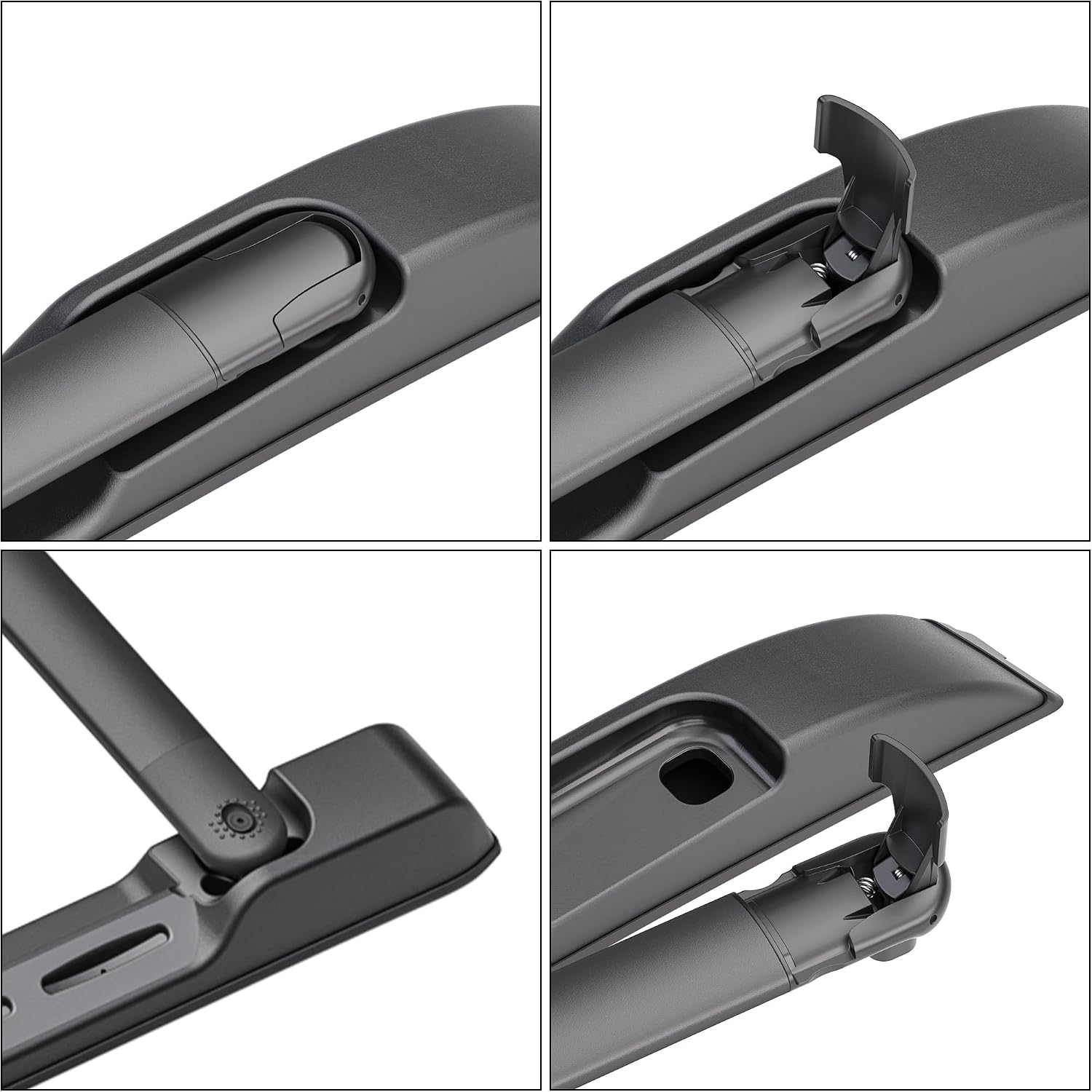 260lbs Roof Rack Cross Bars Compatible with Toyota Tacoma 2024-2025 Double Cab, Aluminum Heavy Duty Waterproof, Rust and Corrosion Resistant Crossbar