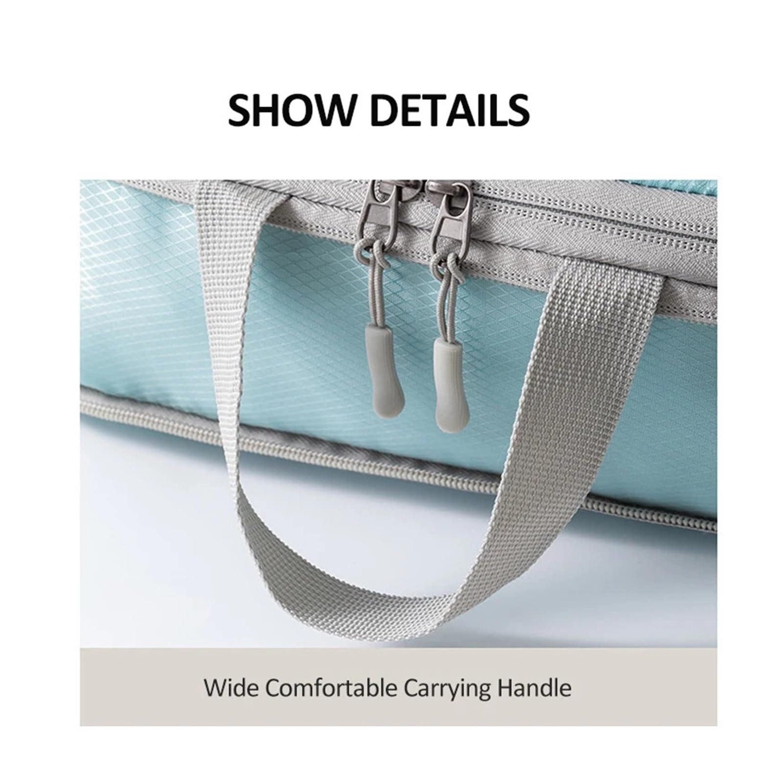 Organizer Viaggio Set di cubi imballaggio a compressione, borsa impermeabile for organizzare indumenti, valigia da viaggio, organizer for biancheria intima(Green)