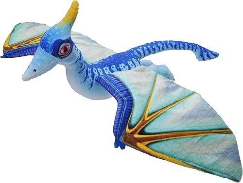WILD REPUBLIC Pteranodon de dinosaurio, regalo para niños, juguete de peluche, relleno de botellas de agua recicladas, 12 pulgadas