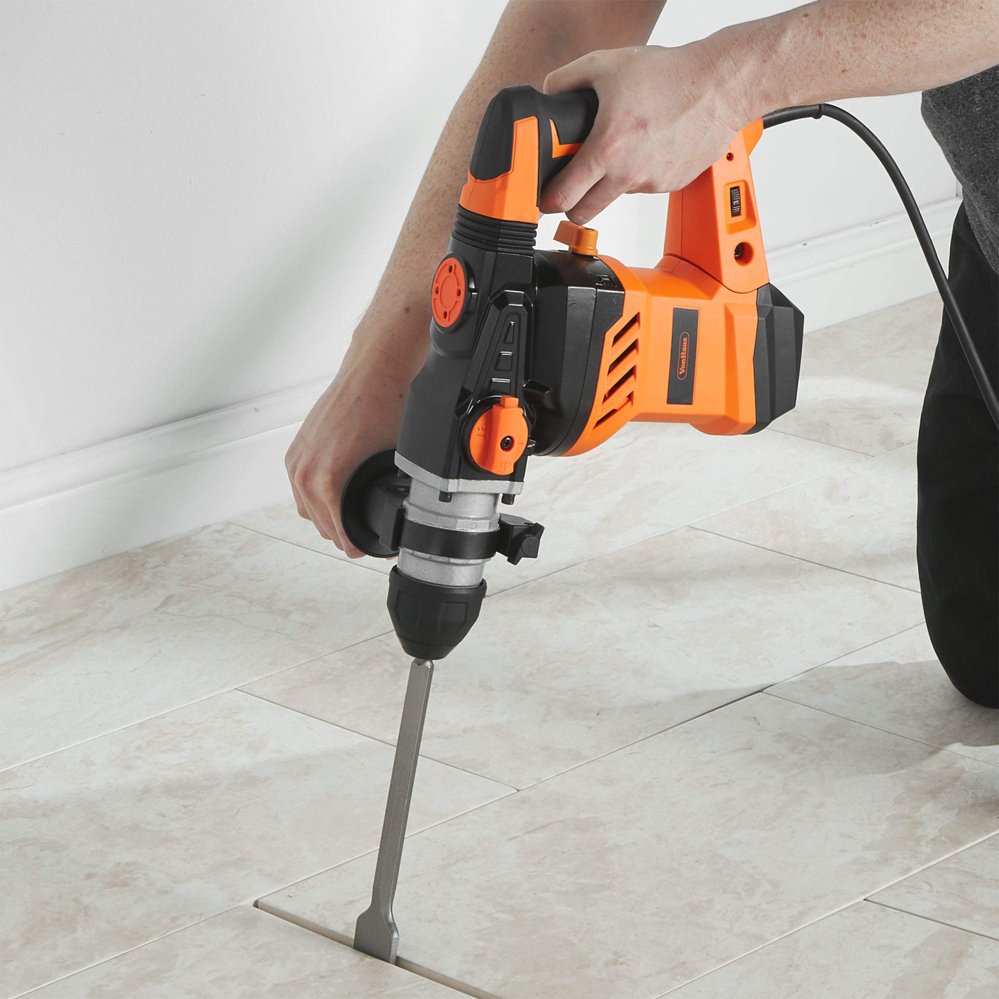 VonHaus Rotary Hammer Drill 1500W - SDS 
