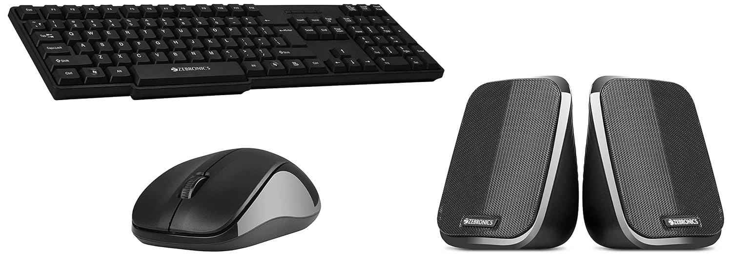 Amazon.in Buy Zebronics 107 Wireless Keyboard and Mouse