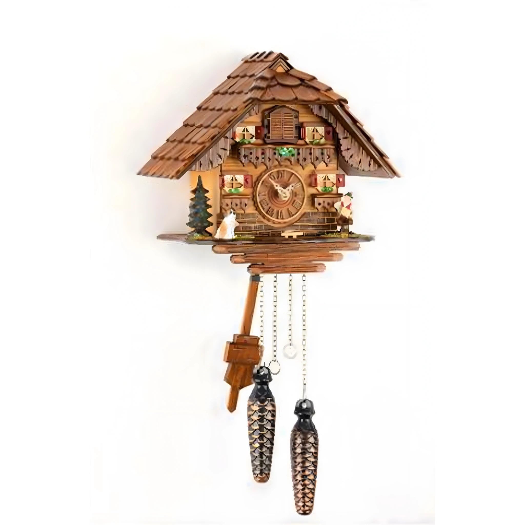 Chalet Cuckoo Clock with Quartz Movement – Dolfi