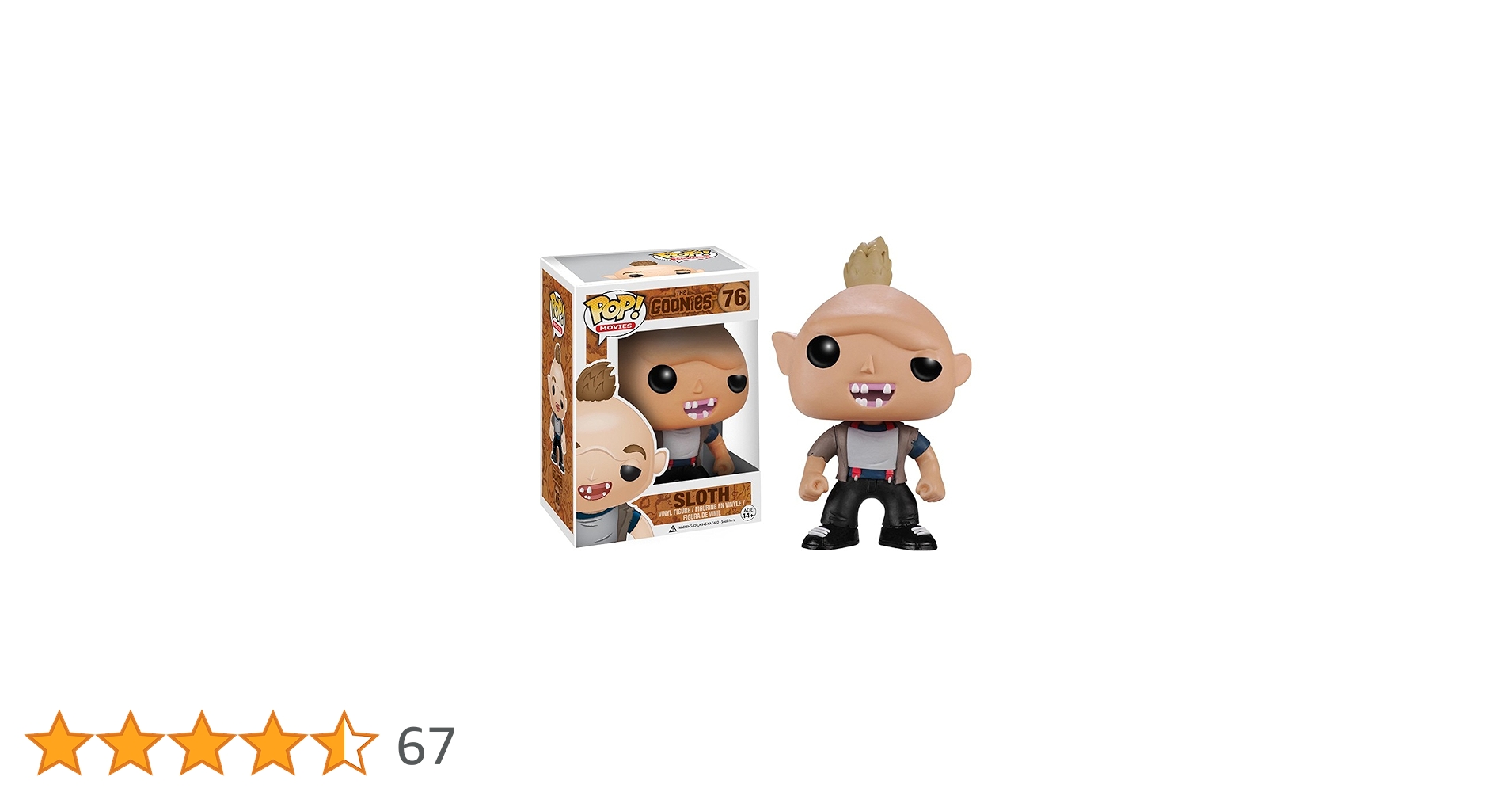 新品　中古Funko POP! グーニーズ　 5体セット　The Goonies Amazon.co.jp: Funko POP! グーニーズ スロース/Vinyl Figure