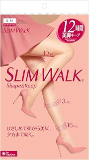*袜(SLIM WALK) 塑身&Keep(Shape&Keep) 连裤袜 中等米色 Beige,SM) S~Mサイズ