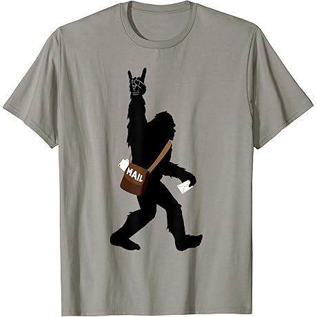 US Postal Service Bigfoot Rock On T-Shirt