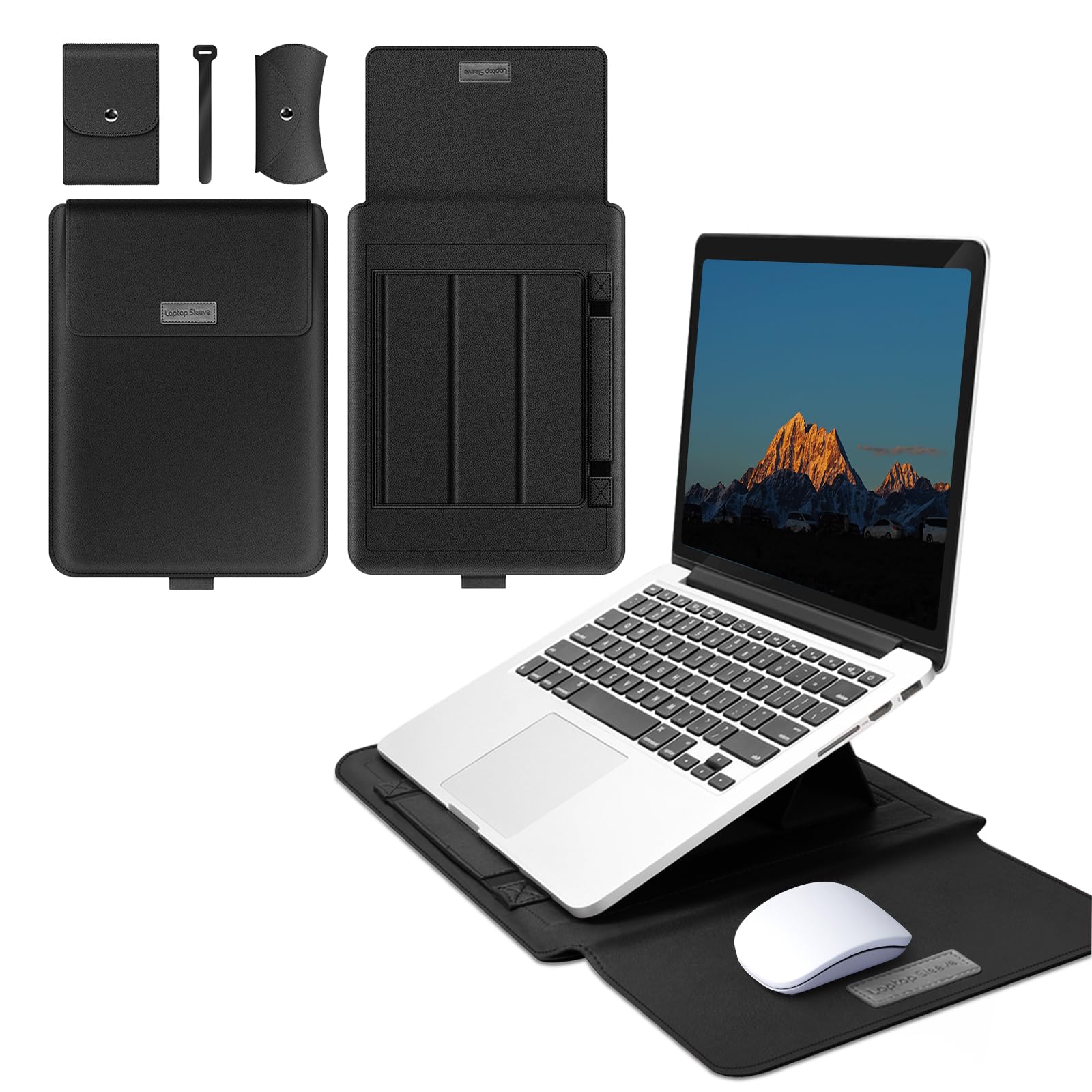 MacBook Air & ポータブルモニター セット 箱・保護ケース付き Amazon.co.jp: MokaZii 3 in 1 ノートパソコンケース 13インチ ~ 14